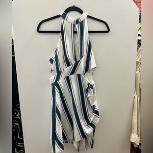 Size large striped mini dress!